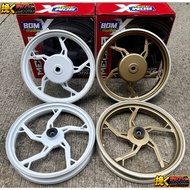 Bom Rangsit BomX MECHA CNC Hard Alloy Mags For Yamaha Mio Sporty (1.85*2.15-14s)