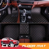 For Mazda CX-5 CX5 2017 2018 2019 2020 2021 2022 2023 KF LHD Car Floor Mat Pat Case Cover Garnish Cushion styling access