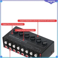 [Ranarxa] Mini Audio Mixer Sound System Small Mixer Mixing Portable Mixing System