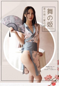 CP Mall [NEW ARRIVAL] [HOT SELLING] Women Japanese Style Premium Quality Satin Floral Printed Kimono