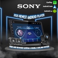 [6𝐆𝐁 𝐑𝐀𝐌+128𝐆𝐁 𝐑𝐎𝐌] SONY STYLE Android Player 9"10" inch Car Multimedia MP5 Player WIFI with Cooling