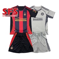 【SFS】 2025-26 Atlanta United Jersey Football Soccer Jersey Kid and Adult  Kit（Top+shorts）