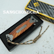 Sangchongcha CM008-Red Folding knife มีดพับ มีดพกพา มีดพกเดินป่า มีดสวยงาม มีดพกสวยๆ มีดแคมป์ปิ้ง มี
