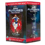2024 Leaf Futures Multisport Blaster Box find Dylan Harper, carlos alcaraz and more - 1 BLASTER BOX