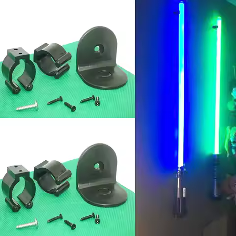 2 Piece Lightsaber Wall Mount lightsaber hanger lightsaber stand Light Saber display holder for a An