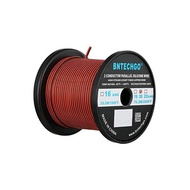 Bntechgo 20 Gauge Parallel Silicone Wire 20AWG Parallel Silicone Wire Super Line Long Length Washable