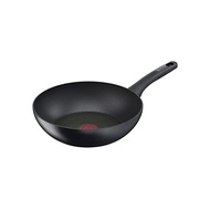 Tefal Imperial Court Fan 28cm Imperial Chinese Fan IH Gas Fire Compatible IH Hard Titanium Unlimited Wok Non-stick Black G26519