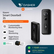 [LATEST] Xiaomi Smart Doorbell 3S Security Camera 2K Resolution Recording Home Surveillance Smart Re