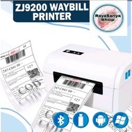 Officom ZJ9200 Waybill Printer A6 Bluetooth+USB Thermal Barcode Receipt (RayasariyahShop)