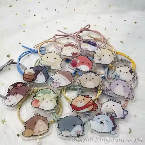 Genshin Impact Zhongli Diluc Kaeya Alberich Venti Xiao Childe Anime Csoplay Hair Tie Hair Accessory 