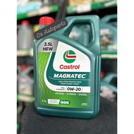 (100% ORIGINAL/ NEW PRODUCT) CASTROL 0W20 MAGNATEC - 3.5 L(Bezza / Axia / Myvi 0W-20)