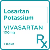 VIVASARTAN Losartan Potassium 100mg 1 Tablet [PRESCRIPTION REQUIRED]