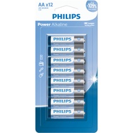 Philips LR6P12B/40 Power Alkaline Battery 12xAA