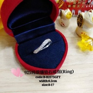 925 Silver stone ring**925/Silver ring For Girls