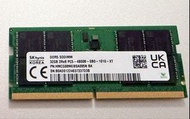 SK Hynix DDR5 4800 32GB Ram Notebook Ram  手提電腦記憶體