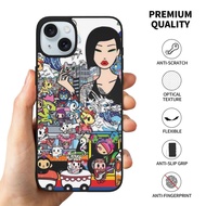 Tokidoki Print Case Shell Suitable for IPhone 16 17 Pro Max Plus Mini XR a5