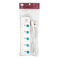 HomeProud 5 Gang 13A Portable Socket Outlet