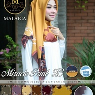 Ready Jilbab Segiempat Miracle Print Lc By Malaica