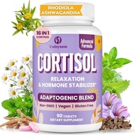 Cortisol Supplements for Women, 16 IN 1 Cortisol Detox for Women, with Magnesium, ,  & Probiotics, C