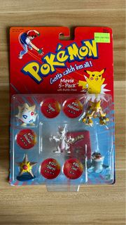 hasbro孩之寶 1999年 Pokemon寶可夢 波克比 胡地 海星星 超夢 小海獅 寵物小精靈