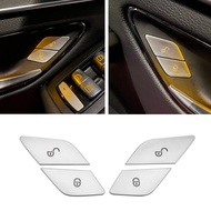 Car Door Lock Unlock Buttons Cover Stickers Fit For car Mercedes Benz C E GLC Class W205 W213 X253 Car Accessories