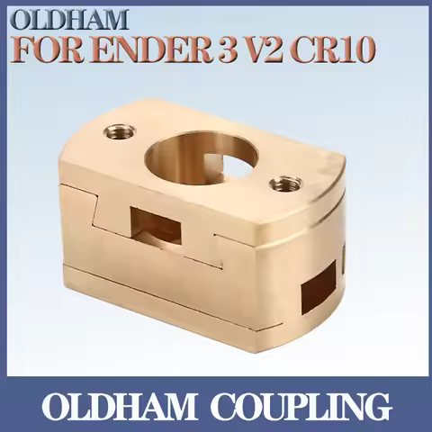 18mm Oldham Coupling Ender 3 V2 CR10 CR10S Pro T8 Screw Coupler Z-Axis 8mm Brass Lead Screw Hot Bed 