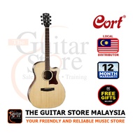 Cort Grand Regal GA5F-BW Solid Top Acoustic Guitar With Gigbag - Natural Glossy (GA5FBW / GA5F BW)