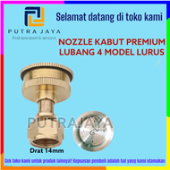 NOZZLE KABUT LUBANG 4 MODEL LURUS