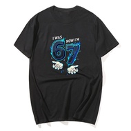 I was 6 Now I'm 7 7th Birthday 6 7 T Shirt Beach Hipster T Shirts Cotton O Neck 5XL 6XL Clothing Sho