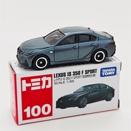 TOMICA/TOMICA Alloy Car No. 100 Lexus IS350 Car Model Collection Ornaments Boy