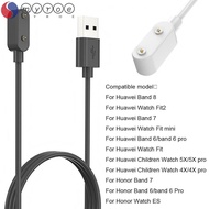 MYROE 2PCS 100cm Quick Charger Portable Watch Accessories Sports Fast Charging Cord Station for Huawei Band 8 7 6 NFC