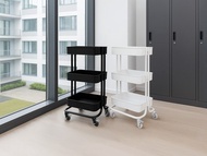 AXL 移動式三層置物推車 移動收納小推車 居家/工作室/辦公室好物