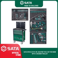 SATA 09924 231PC DR. MASTER TOOL SET FOR BMW WITH 4 DRAWER TROLLEY / SATA TROLLEY SET / SATA TOOLS S