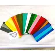 Double Sided Crepe Paper DIY / Kertas Crepe 2 Warna / Kertas Bunga