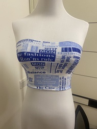 Y2K Millennium Hot Girl Subculture Hip Hop Harajuku Style Cotton Crop Top Trendy Streetwear for Youn