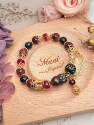 。Red Queen。k金包銅保色全方位功效紅極光23貔貅招財避邪設計款