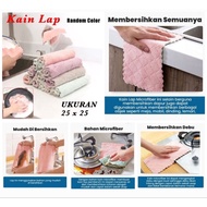 Anti-Oil Cloth Multipurpose Microfiber Cloth 25x25cm