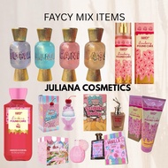 FAYCY BODY HAIR MIST | PERFUME | BODY LOTION | SHOWER GEL | MISS V SOAP