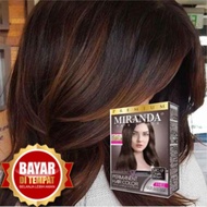 Miranda Premium Hair Color Original 100% BPOM MC - 17 Dark Brown - Cat Pewarna Rambut - Cat Rambut -