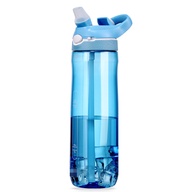 750ml/1000ml Tritan Material Water Bottle With Straw Eco-Friendly Durable Gym Fitness Outdoor Sport