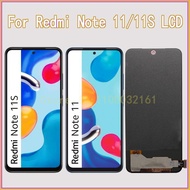 6.43" Tested LCD For Xiaomi Redmi Note 11S Display 2201117SY 2201117SG Touch Screen For Redmi Note 1