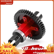 RC Car Upgrade 46T Spur Gear Assembled Center  for  1/8 4WD SLEDG RC Car Accessories Red