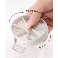 🌟Japan Japan🇯🇵Online-3COINS Rotating Portable Pill Box🌟