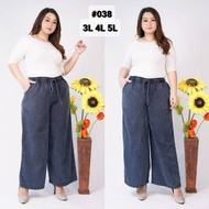 Tukuyu Celana Kulot Jeans Kekinian Snow Xl Dan Jumbo Xxxl