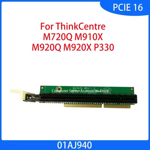 01AJ940 PCIE16 Expansion Graphic Card for ThinkCentre M720Q M910x M920Q M920X For ThinkStation P330 