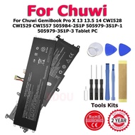 5059B4-2S-1 Battery For Chuwi GemiBook Pro X 13 13.5 14 CWI528 CWI529 CWI557 5059B4-2S1P 505979-3S1P