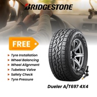 NEW TYRE 255/70R15 DUELER AT 697 BRIDGESTONE (WITH INSTALLATION)
