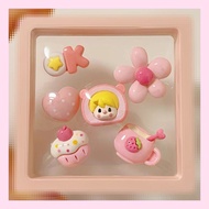 Cute Popmart Sweet Bean Pop Bean Sweet Bean Jibbitz Set cute crocs charm Funny Shoes Decoration Wome