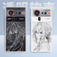 for Nubia Z80Ultra Phone Case Z80ultra Transparent Original Soft Case