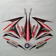 Stiker Motor Honda Vario Techno 125 Fi 2014 Putih-Merah